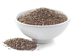 Pride Of India - Whole Black Chia Seeds - Omega-3 & Calcium Superfood